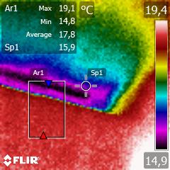 termografia infiltrazione d'acqua roma
